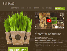 Tablet Screenshot of petgrass.com